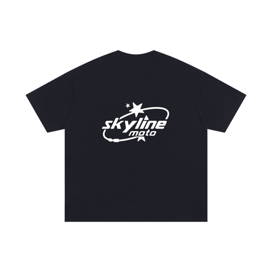 Skyline moto Black T-shirt