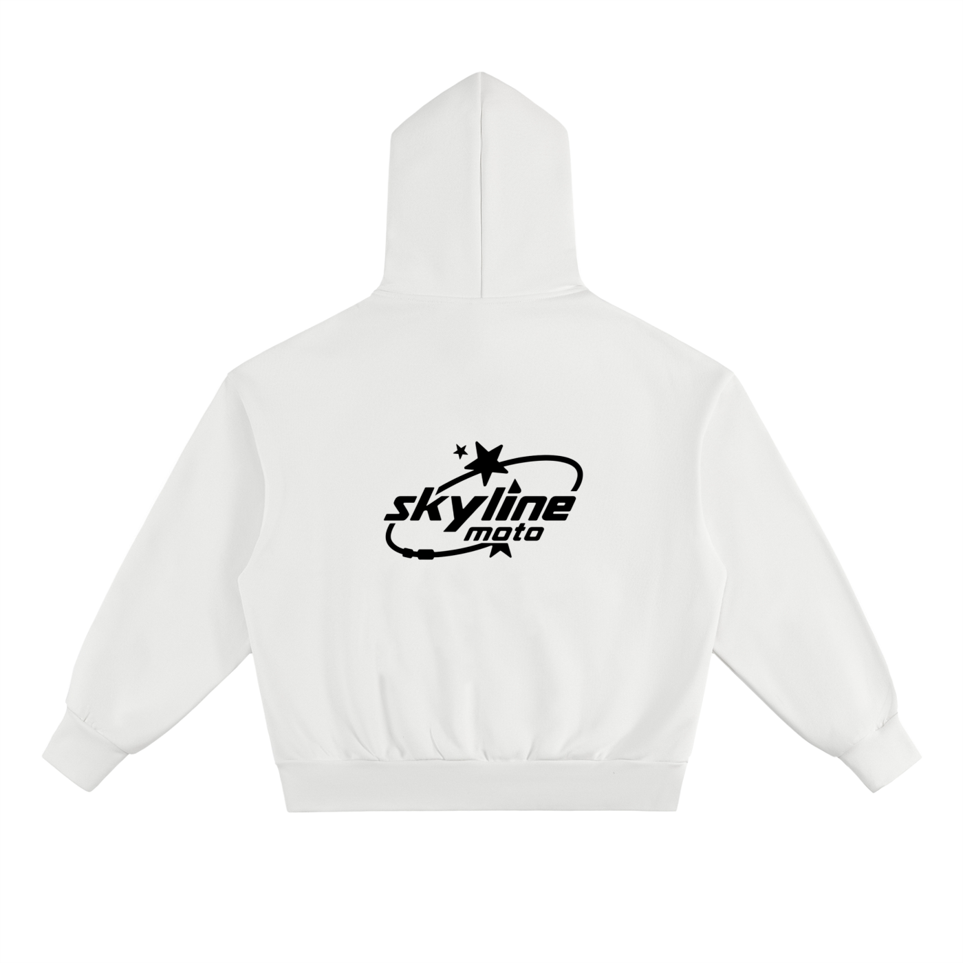 Skyline moto white