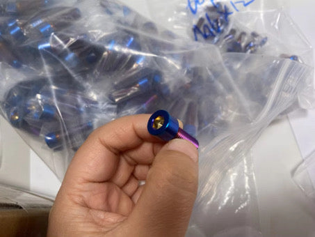 Ridstar Q20 titanium bolts pack