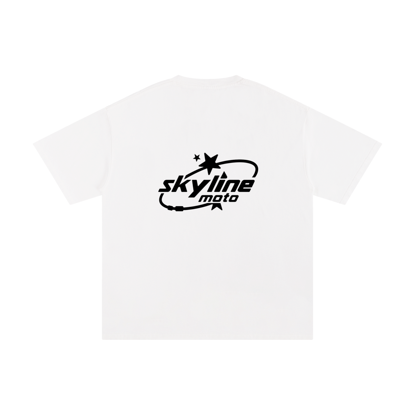 Skylinemoto T shirt white