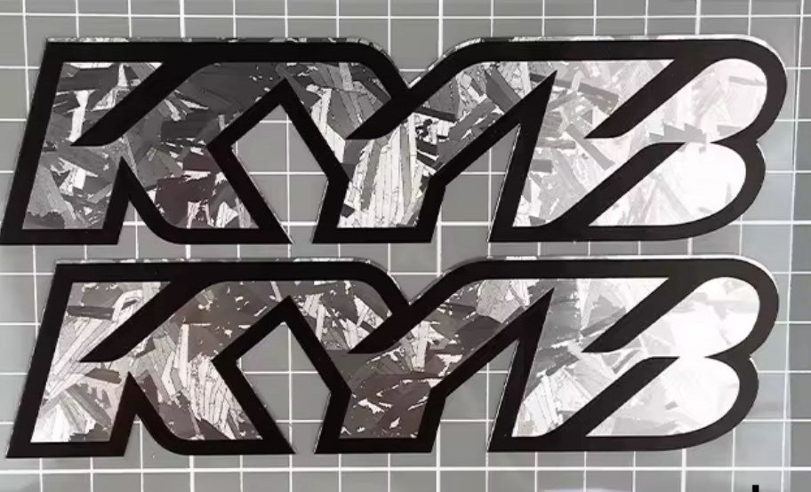 KYB fork stickers