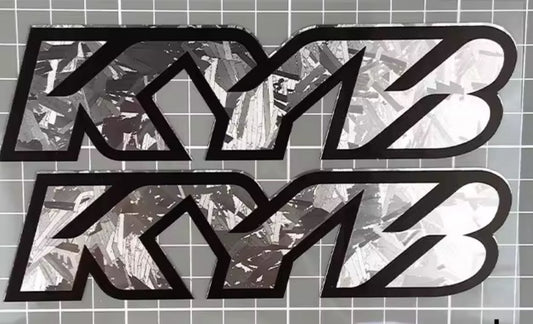 KYB fork stickers
