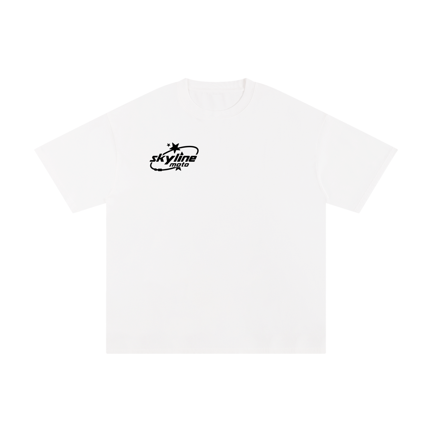 Skylinemoto T shirt white