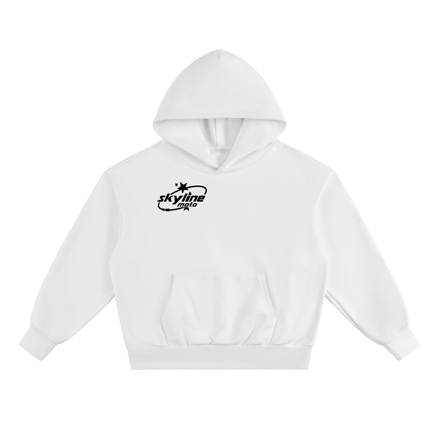 Skyline moto white